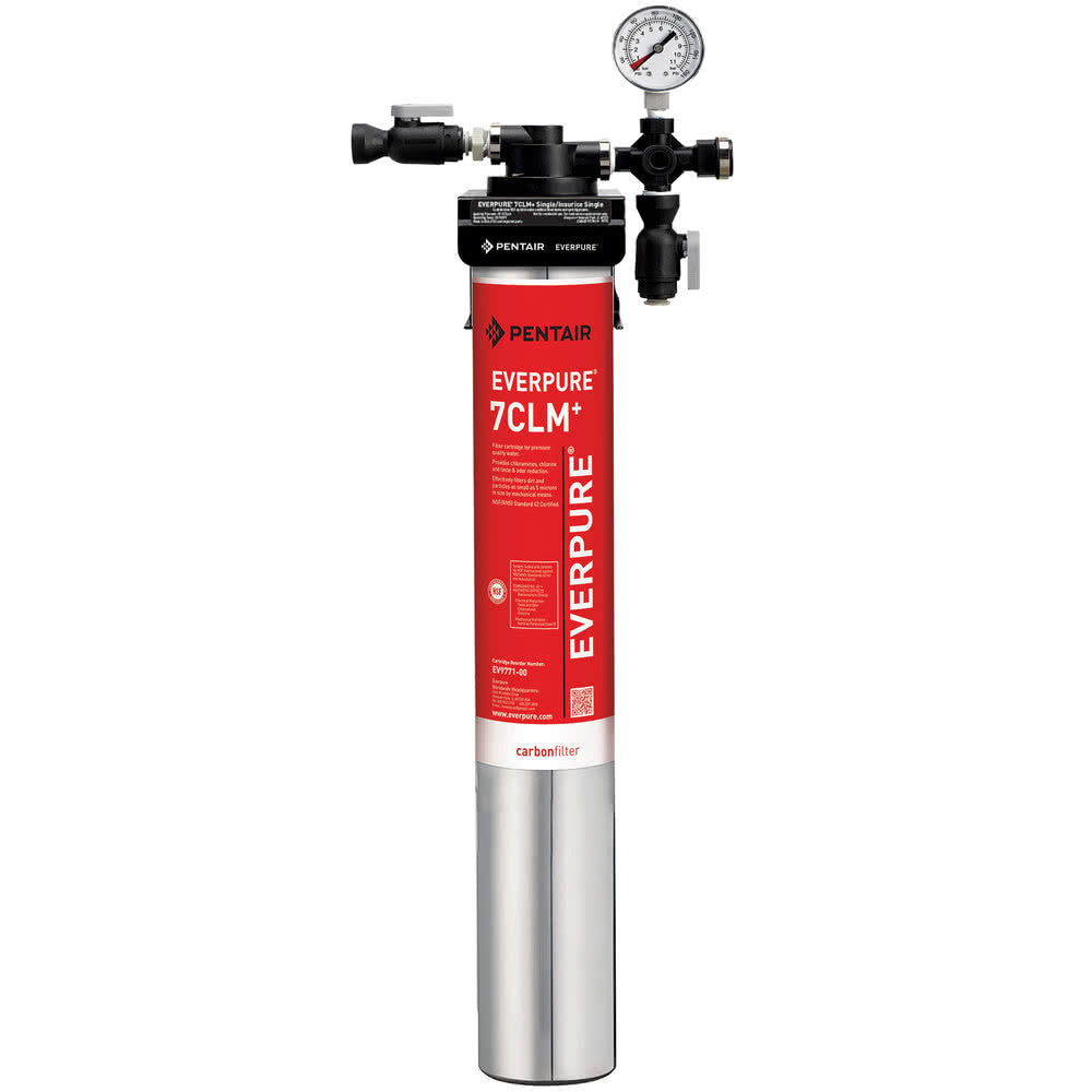 EV9771-11 Pentair Everpure QC71 Single-7CLM+ Chloramine Reduction System