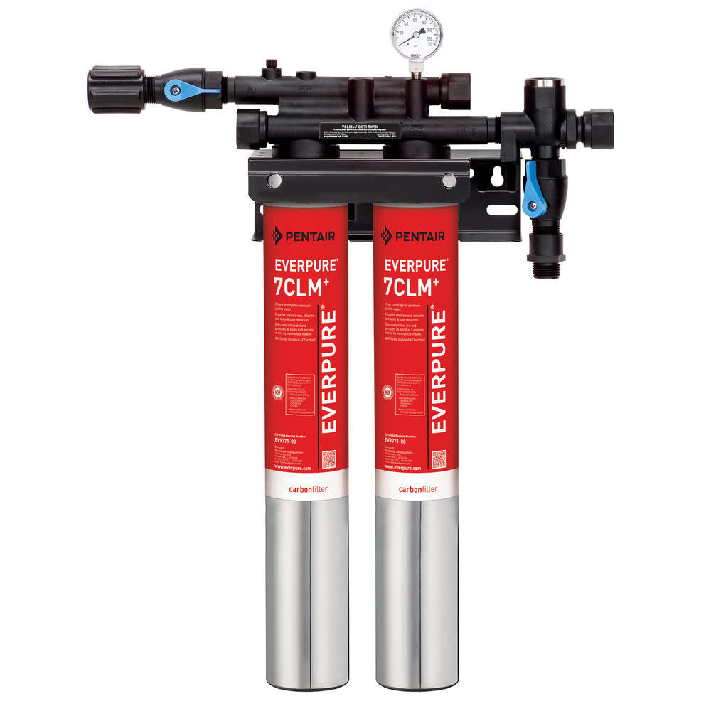 EV9771-12 $615 QC71 Twin-7CLM+ Chloramine Reduction System