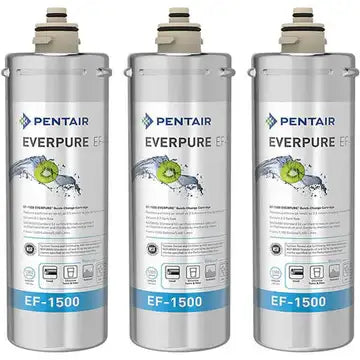 EV9858-50 (3 PACK) Pentair Everpure EF-1500 Water Filter Cartridge