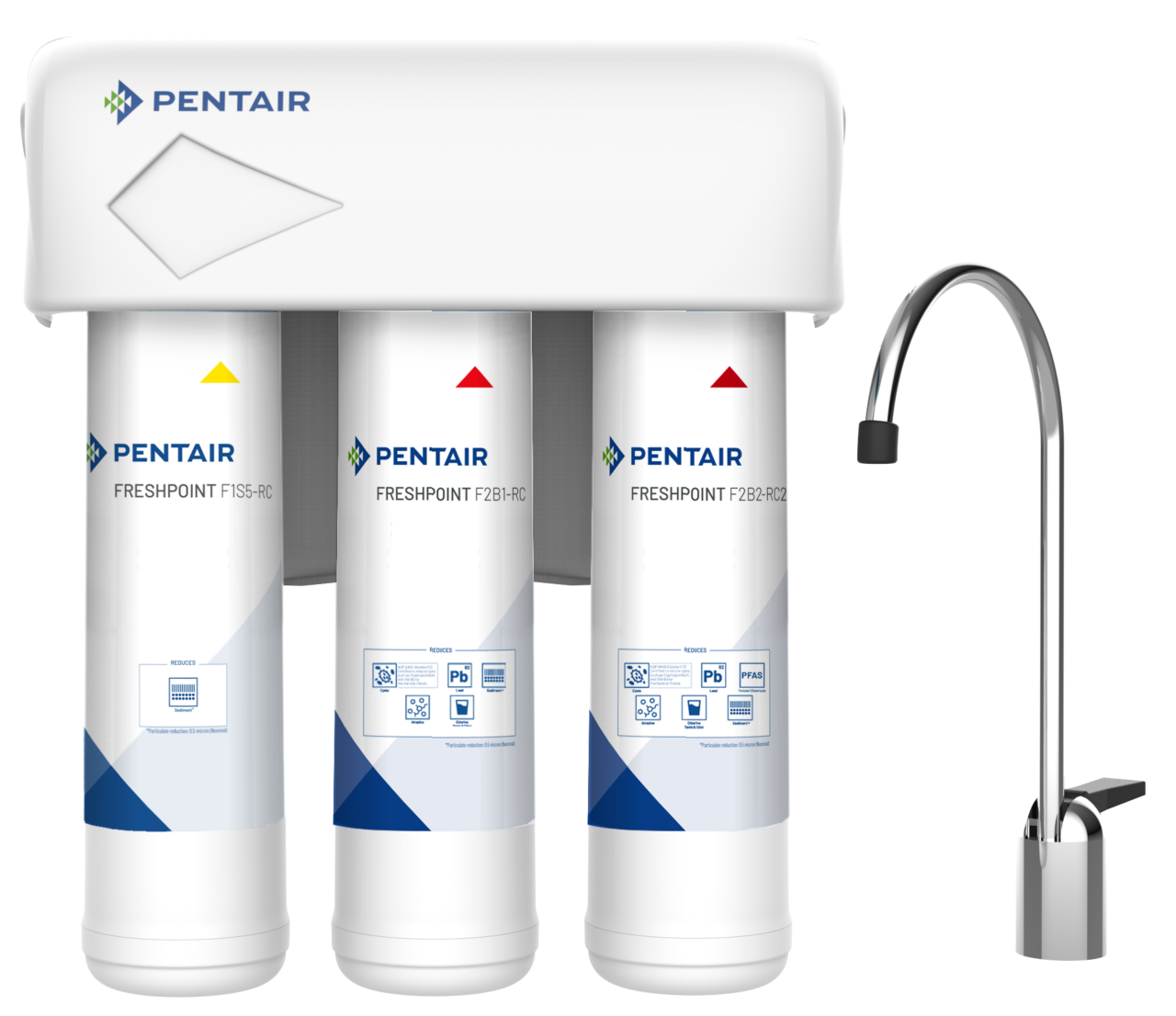Pentair Freshpoint F3000 / F-3000 / F3000-B2B 3 Stage RO Systems ) NO RO TANK
