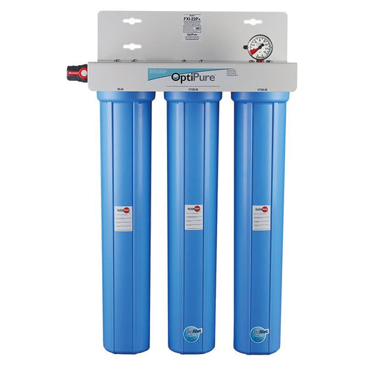 FXI-22P+ Everpure OptiPure # 160-50125 Triple Housing System FXI22P+