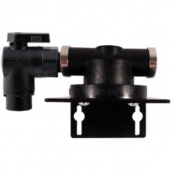 HF1SQ6 / Homeland Single Filter Head with 3/8" QC Elbow Valve Inlet