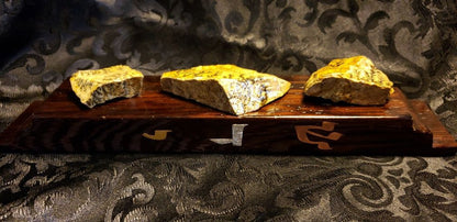 Natural "SNE" Stone Mezuzah "SNE" Mezuzah #2 40CM ( Large ) Dark Brown HardWood