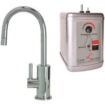 MT1840DIY-NL/ULB Mountain Plumbing UNLACQUERED BRASS Hot Only Contemporary Round Body & Handle System