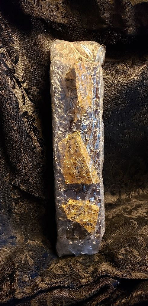 Natural "SNE" Stone Mezuzah "SNE" Mezuzah #3 40CM ( Large ) Dark Brown HardWood