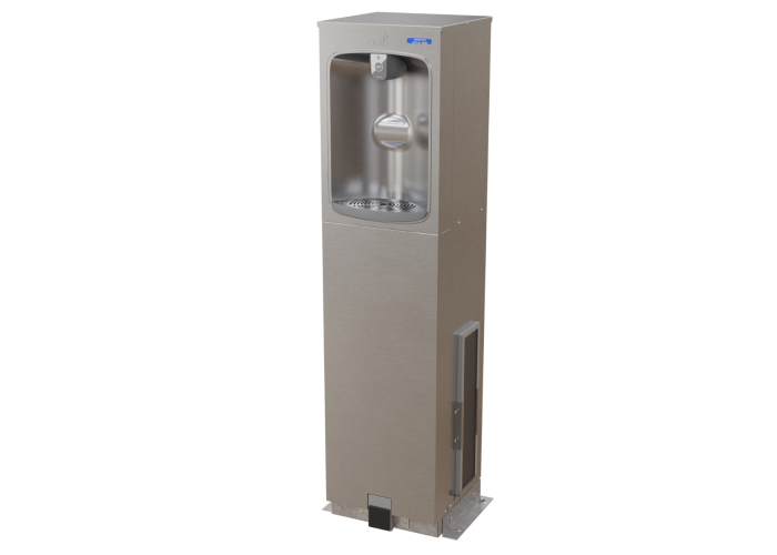 PCPD10EBQ 507127 / 507736 Oasis Outdoor Free Standing Contactless Bottle Filler w/ QUASAR UVC-LED