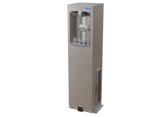 PCPD10EBQ 507127 / 507736 Oasis Outdoor Free Standing Contactless Bottle Filler w/ QUASAR UVC-LED