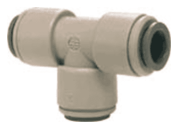 PI0212S / John Guest 3/8" x 3/8" x 3/8" Union Tee (Acetal)