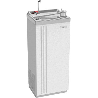 PLF8FAH-SS Oasis Stainless Steel Against-A-Wall Hot N' Cold Pressure Cooler