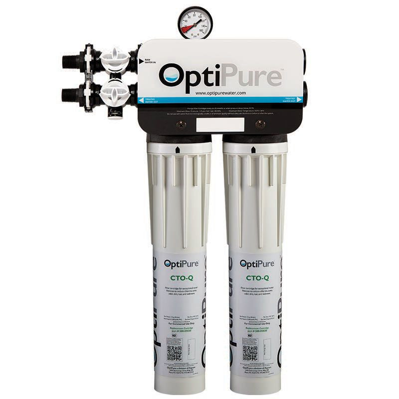 QTCR-2 $526 w/ COUPONS OptiPure # 170-52132 Dual Filter System